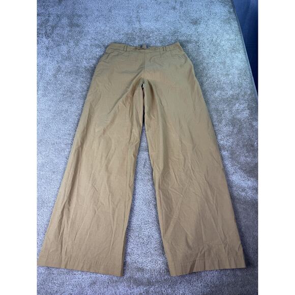 Anthropologie Pants Womens Size 0 Brown Wide Leg Pockets 29x31 C215 - Picture 4 of 12